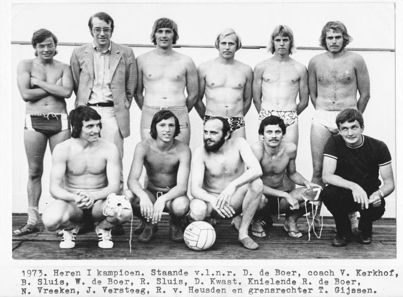 Heren 1 kampioen 1973